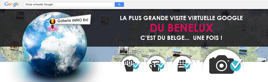 Plus grande visite virtuelle Google du Benelux